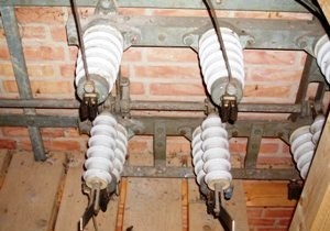 Transformatortårnet er en såkaldt 20/0,4 kV station.